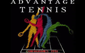 Advantage Tennis screen shot title